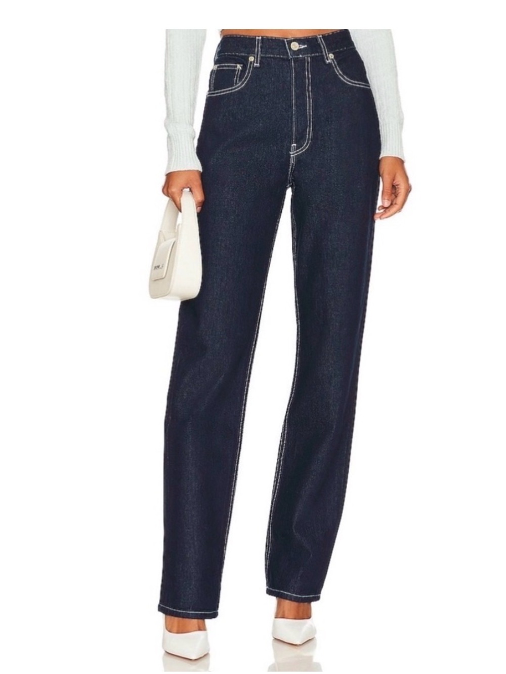 EB Denim high rise Straight-Leg Jeans 29 - Women's
